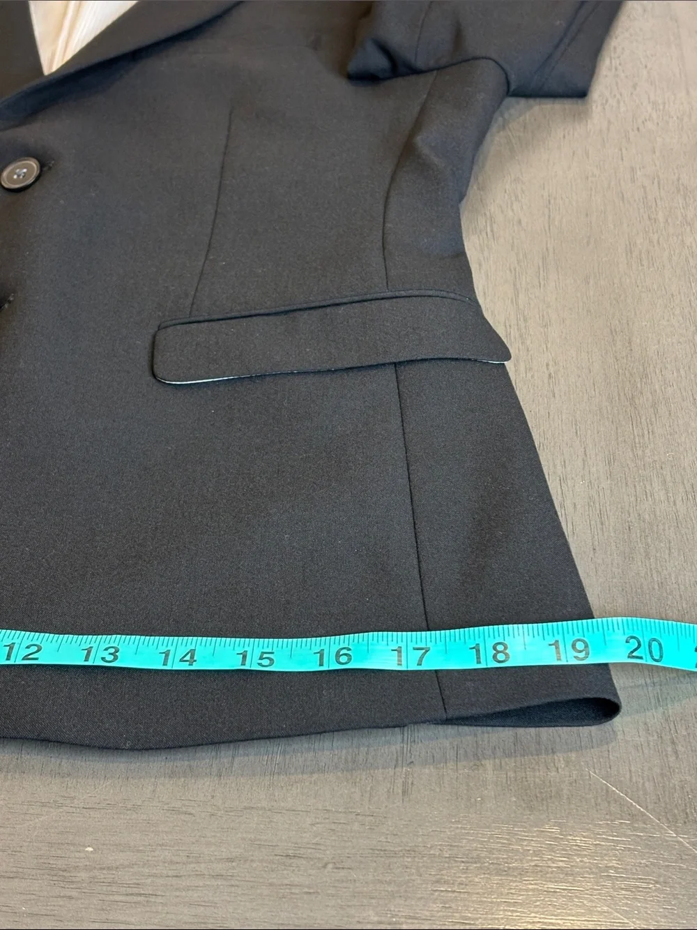 🖤 Egara Black Two Button Blazer Men’s 38S Stretch Sport Coat Dress Jacket 🖤